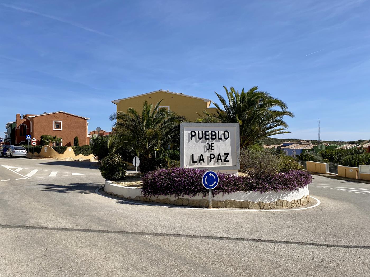 Leilighet med hage i Pueblo de la Paz