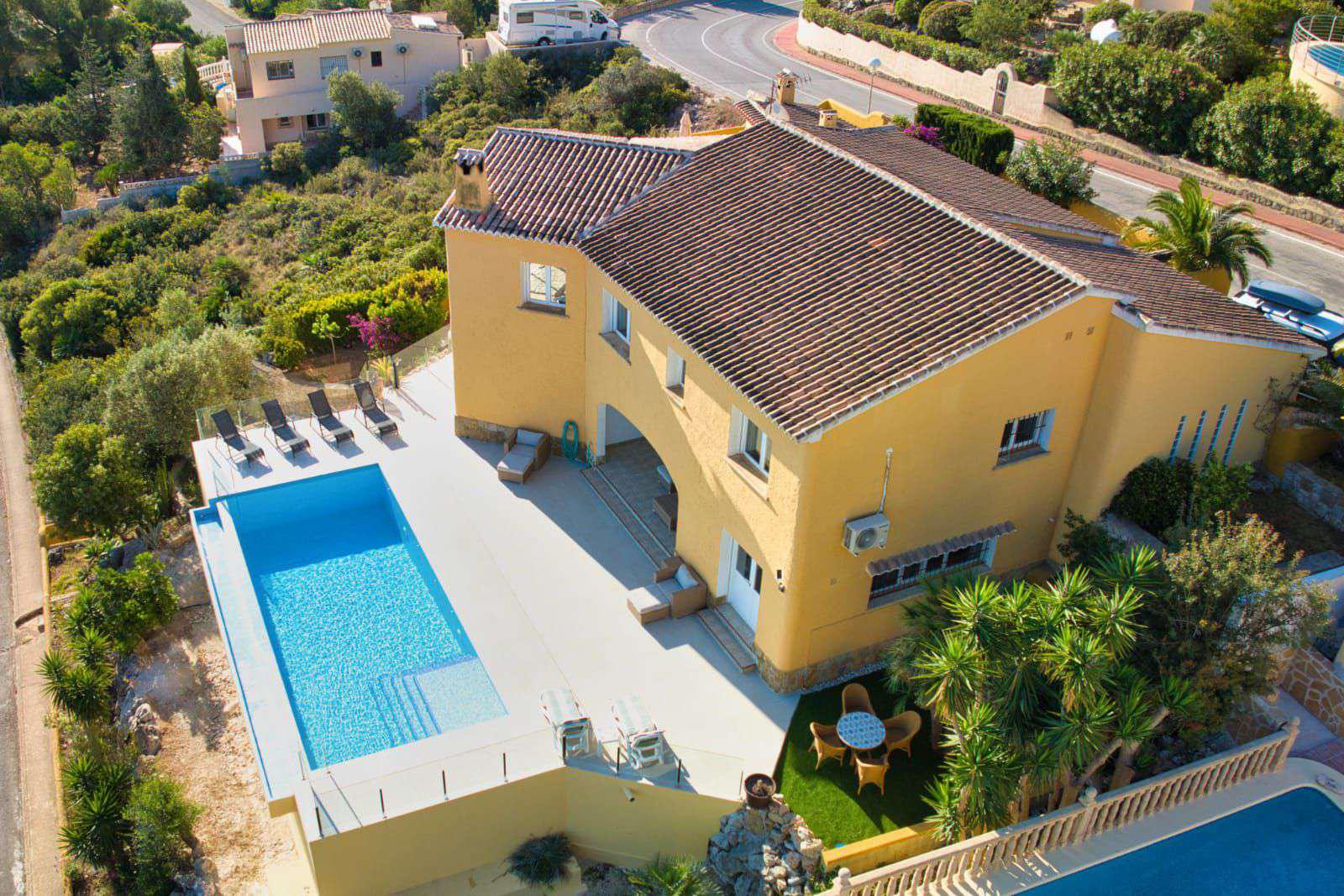 Villa con vista mare e piscina privata