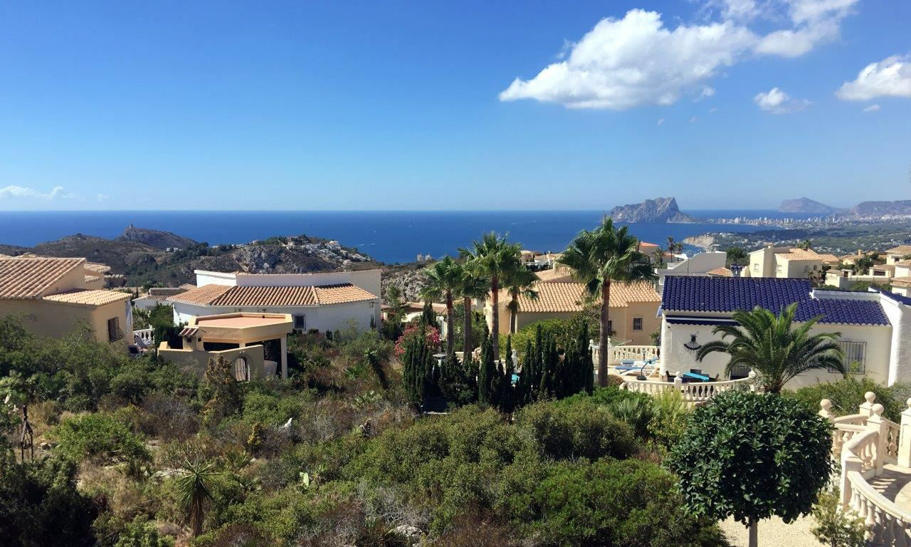 Cumbre del Sol, villa met uitzicht op zee