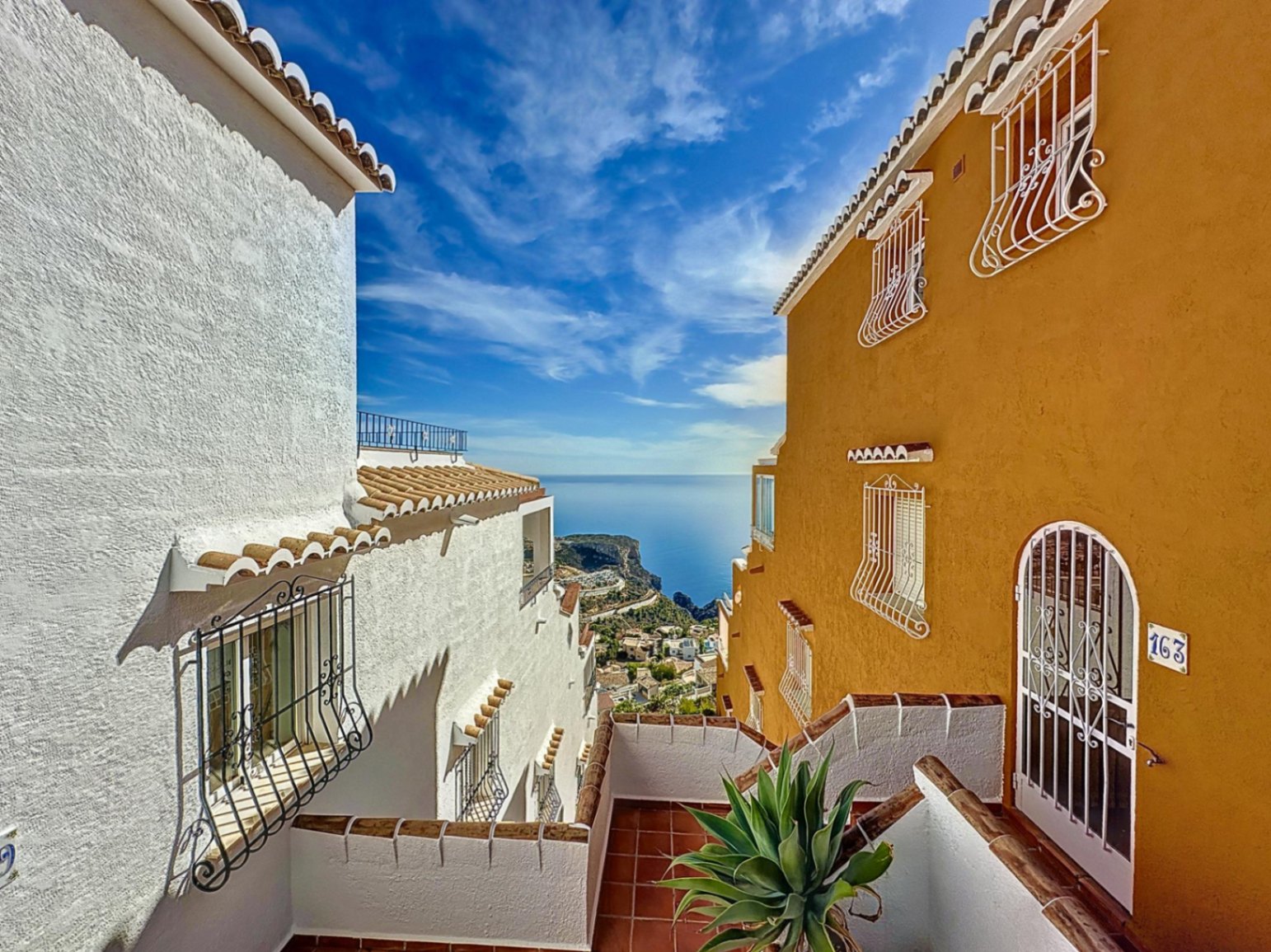 Appartement Cumbre del Sol Pueblo Panorama avec vue sur la mer