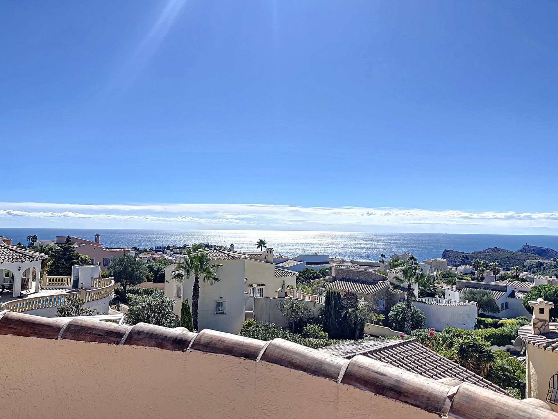 Villa with sea views