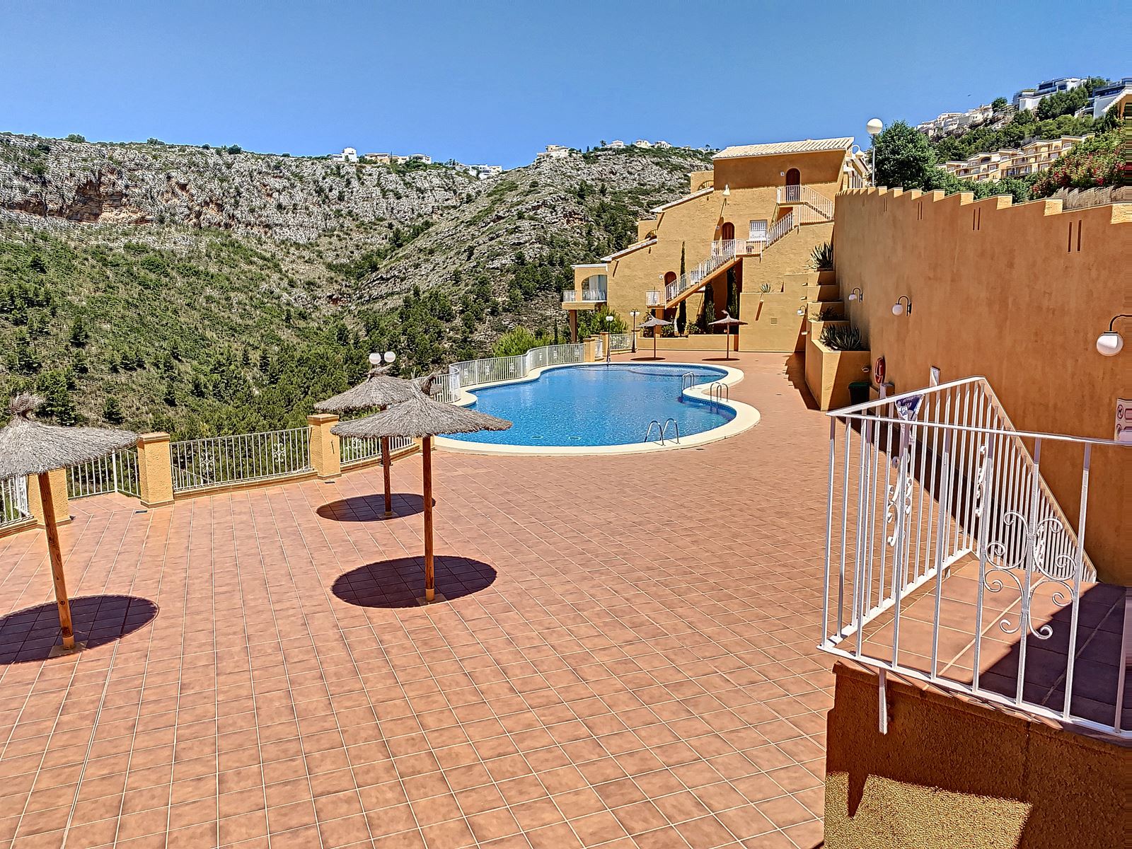 Villa with communal pool